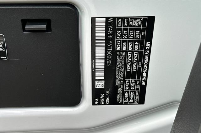 2026 Mercedes-Benz Sprinter Cargo Van Standard Roof 4-Cyl Diesel HO