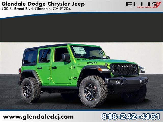 2026 Jeep Wrangler WRANGLER 4-DOOR WILLYS 2026 Jeep Wrangler WRANGLER 4-DOOR WILLYS