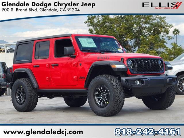 2026 Jeep Wrangler WRANGLER 4-DOOR WILLYS 2026 Jeep Wrangler WRANGLER 4-DOOR WILLYS