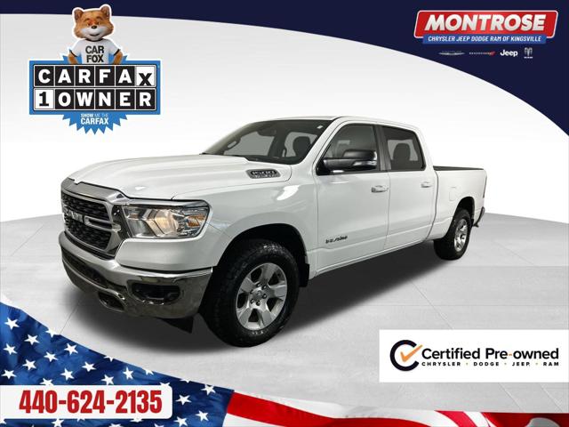 2022 RAM 1500 Big Horn Crew Cab 4x4 64 Box 2022 RAM 1500 Big Horn Crew Cab 4x4 64 Box