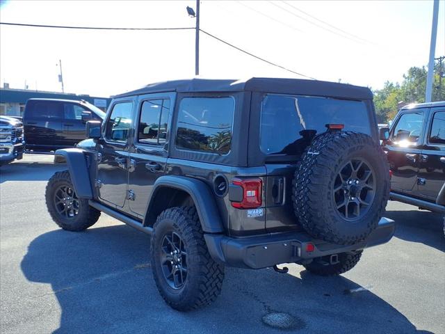 2025 Jeep Wrangler WRANGLER 4-DOOR WILLYS 2025 Jeep Wrangler WRANGLER 4-DOOR WILLYS