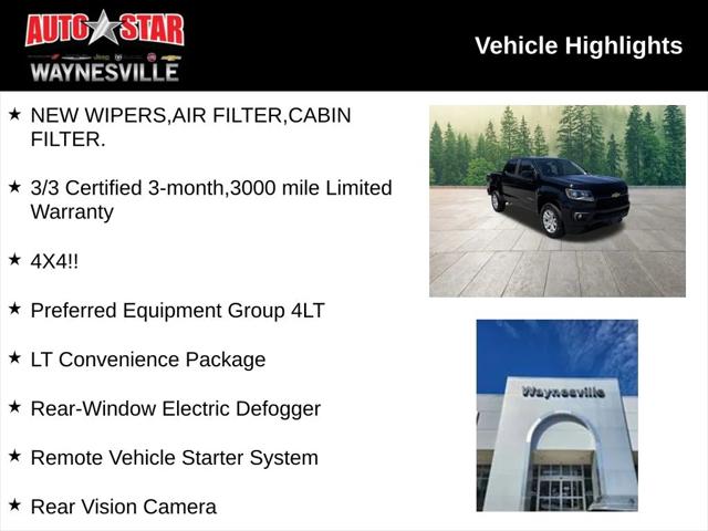 2022 Chevrolet Colorado 4WD Crew Cab Short Box LT