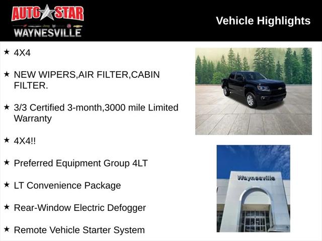 2022 Chevrolet Colorado 4WD Crew Cab Short Box LT
