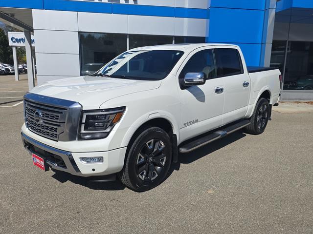 2021 Nissan Titan Crew Cab Platinum Reserve 4x4 for sale in Keene, NH