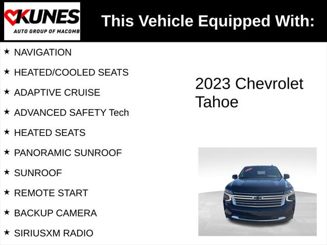 2023 Chevrolet Tahoe 4WD High Country 2023 Chevrolet Tahoe 4WD High Country