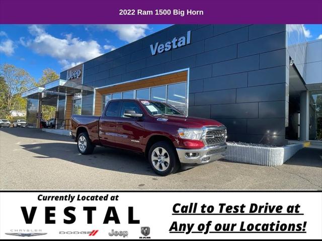 2022 RAM 1500 Big Horn Quad Cab 4x4 64 Box