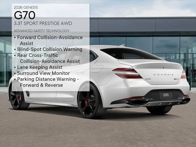 2026 Genesis G70 3.3T AWD Sport Prestige