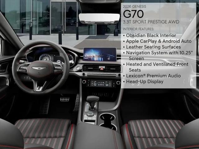 2026 Genesis G70 3.3T AWD Sport Prestige