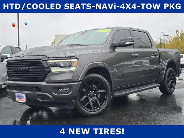 2021 RAM 1500 Laramie Crew Cab 4x4 57 Box 2021 RAM 1500 Laramie Crew Cab 4x4 57 Box