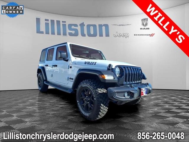 2021 Jeep Wrangler Unlimited Willys 4x4 2021 Jeep Wrangler Unlimited Willys 4x4