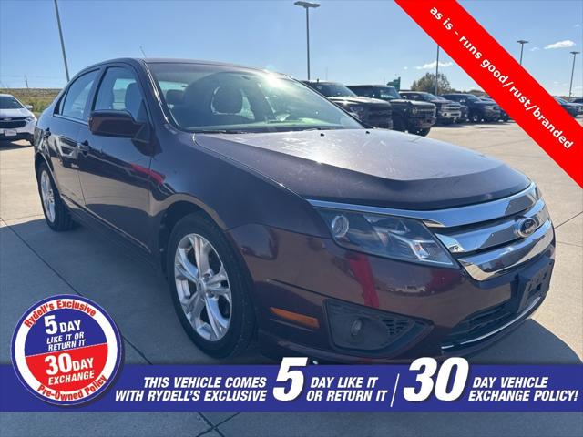 2012 Ford Fusion SE 2012 Ford Fusion SE