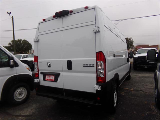 2025 RAM ProMaster 2500 Cargo Van Tradesman High Roof 159 WB w/Pass Seat 2025 RAM ProMaster 2500 Cargo Van Tradesman High Roof 159 WB w/Pass Seat