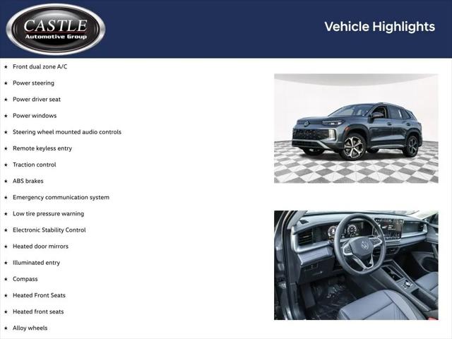 2026 Volkswagen Tiguan SE