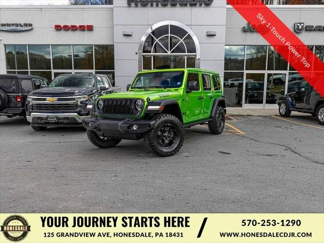 2026 Jeep Wrangler 4-Door Willys 4x4 for sale in Honesdale, PA