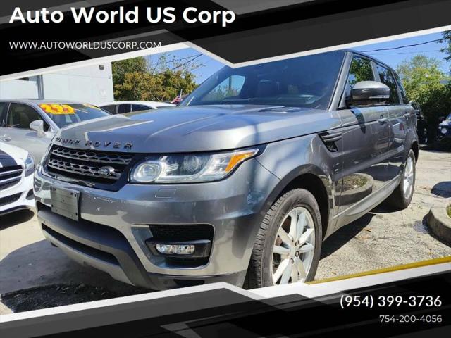 2015 Land Rover Range Rover Sport 3.0L V6 Supercharged SE for sale in Plantation, FL