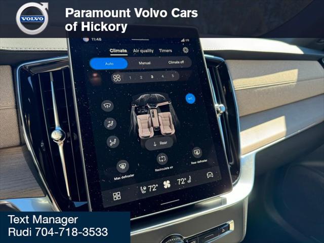 2026 Volvo XC90 Plus, B6 AWD Gas (mild hybrid), Gasoline, Bright, 7 Seats