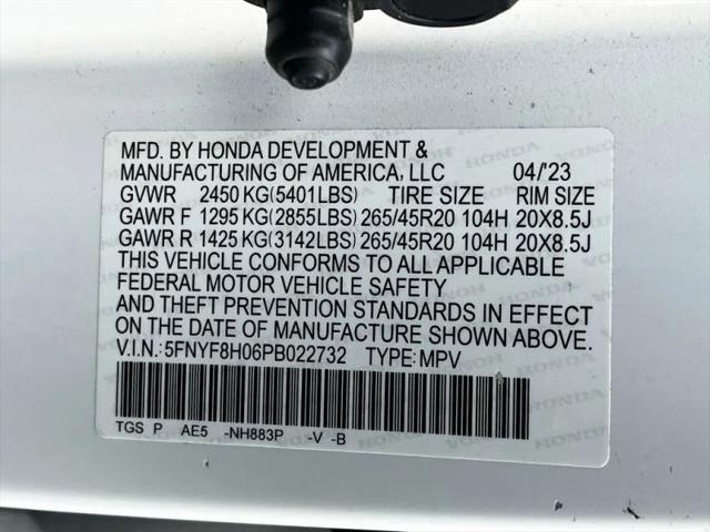 2023 Honda Passport AWD Elite
