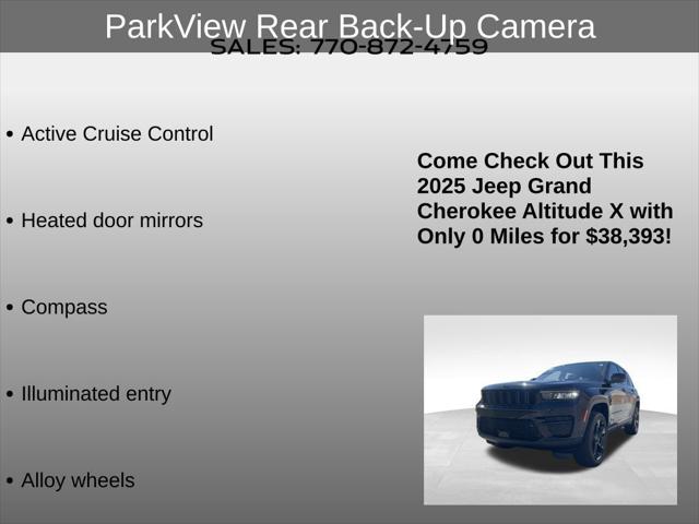 2025 Jeep Grand Cherokee Altitude X 4x4