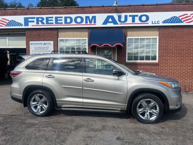 2015 Toyota Highlander Limited Platinum V6