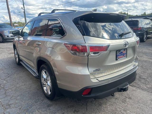 2015 Toyota Highlander Limited Platinum V6