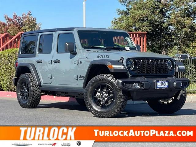 2026 Jeep Wrangler 4-Door Willys 4x4 for sale in Turlock, CA