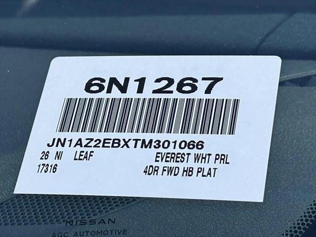 2026 Nissan LEAF PLATINUM+