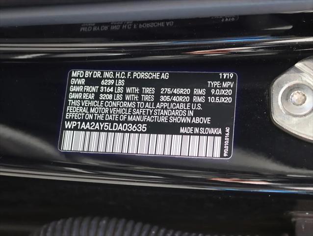 2020 Porsche Cayenne Standard
