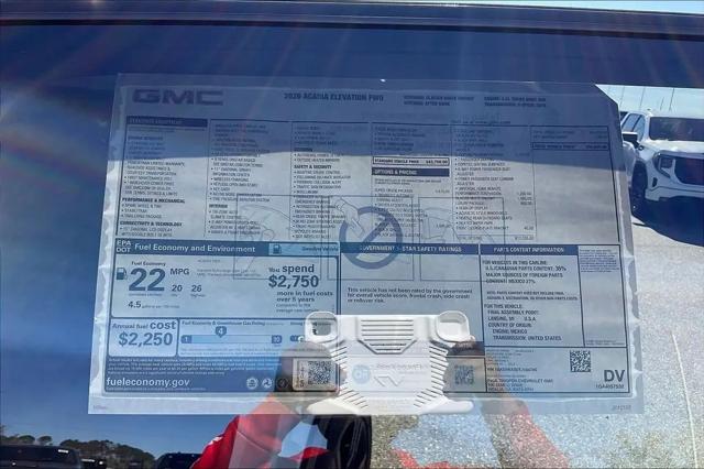 2026 GMC Acadia Elevation FWD