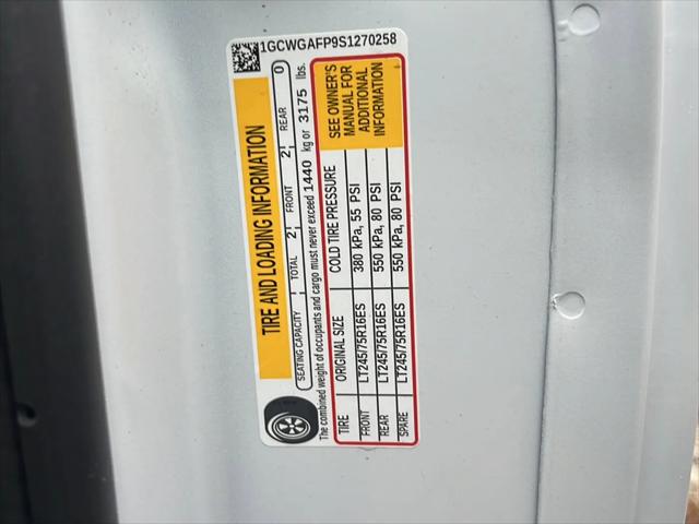 2025 Chevrolet Express Cargo Van RWD 2500 Regular Wheelbase WT