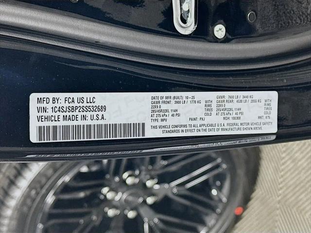 2025 Jeep Wagoneer Series II Carbide 4x4
