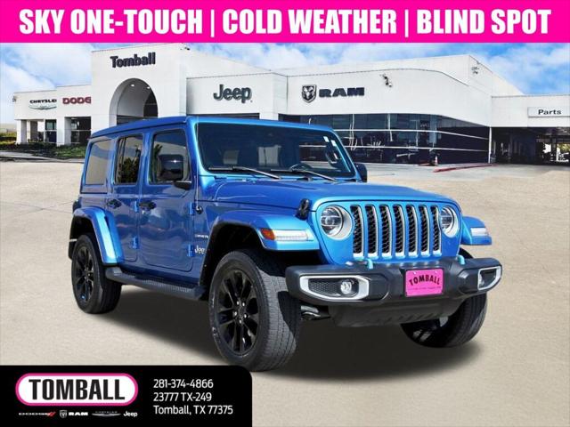 2022 Jeep Wrangler 4xe Unlimited Sahara 4x4 2022 Jeep Wrangler 4xe Unlimited Sahara 4x4