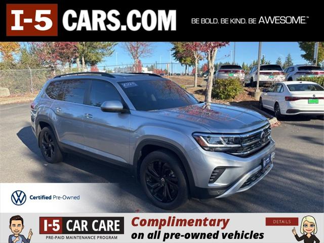 2022 Volkswagen Atlas 2.0T SE w/Technology 2022 Volkswagen Atlas 2.0T SE w/Technology