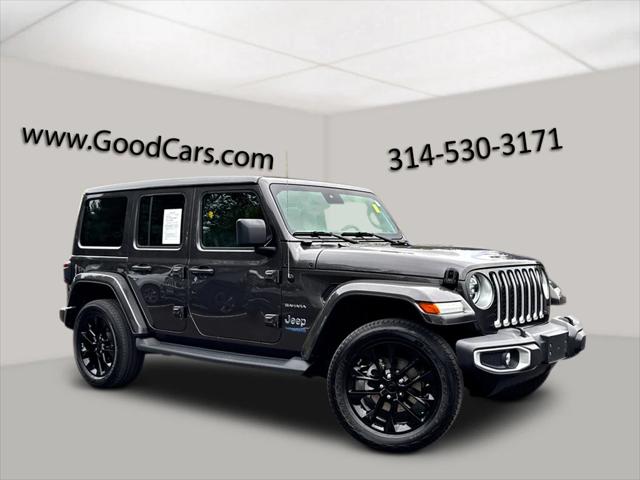 2021 Jeep Wrangler 4xe Unlimited Sahara 4x4 2021 Jeep Wrangler 4xe Unlimited Sahara 4x4