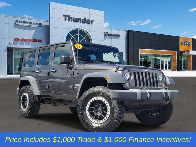 2017 Jeep Wrangler Unlimited Sport 4x4