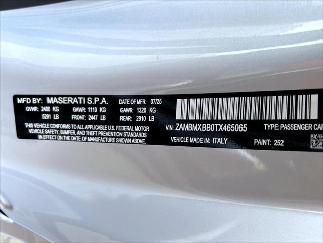 2026 Maserati GranCabrio Unknown