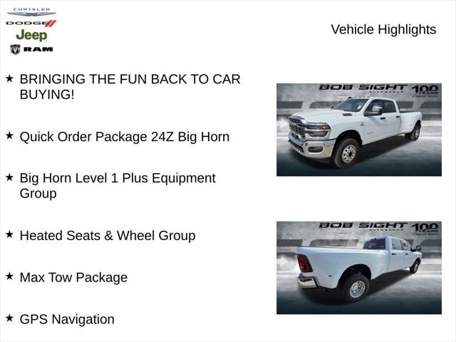 2026 RAM Ram 3500 RAM 3500 BIG HORN CREW CAB 4X4 8 BOX