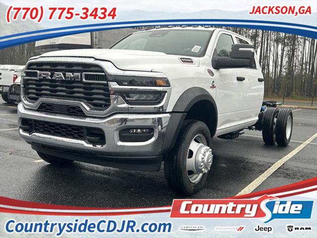 2026 RAM Ram 5500 Chassis Cab RAM 5500 TRADESMAN CHASSIS CREW CAB 4X4 60 CA