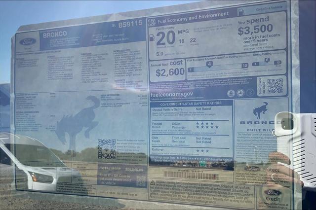 New 2025 Ford Bronco For Sale in Lubbock, TX