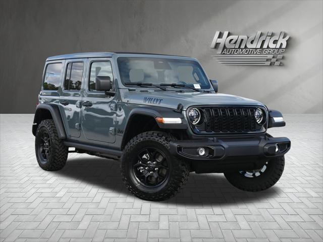 2026 Jeep Wrangler WRANGLER 4-DOOR WILLYS 2026 Jeep Wrangler WRANGLER 4-DOOR WILLYS
