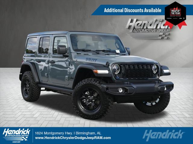 2026 Jeep Wrangler WRANGLER 4-DOOR WILLYS 2026 Jeep Wrangler WRANGLER 4-DOOR WILLYS