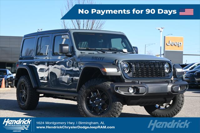 2026 Jeep Wrangler 4-Door Willys 4x4 for sale in Hoover, AL