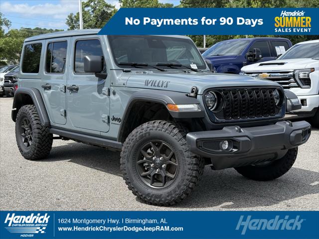 2026 Jeep Wrangler 4-Door Willys 4x4 for sale in Hoover, AL