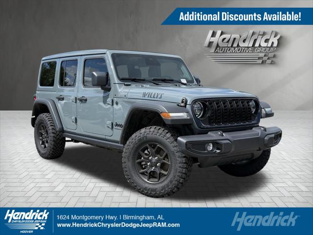 2026 Jeep Wrangler 4-Door Willys 4x4 for sale in Hoover, AL