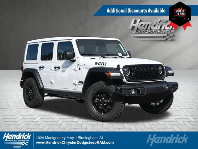 2026 Jeep Wrangler WRANGLER 4-DOOR WILLYS 2026 Jeep Wrangler WRANGLER 4-DOOR WILLYS