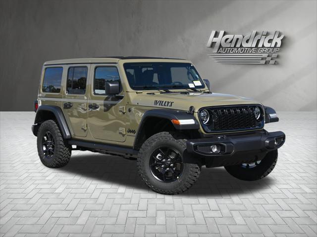 2026 Jeep Wrangler WRANGLER 4-DOOR WILLYS 2026 Jeep Wrangler WRANGLER 4-DOOR WILLYS