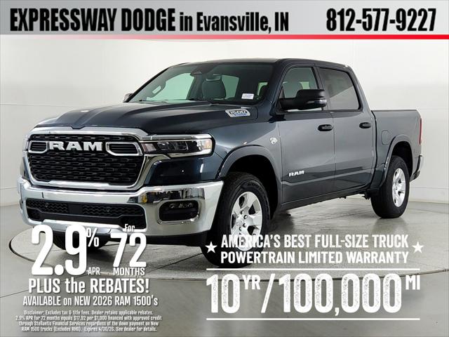 2026 RAM Ram 1500 RAM 1500 BIG HORN CREW CAB 4X4 57 BOX