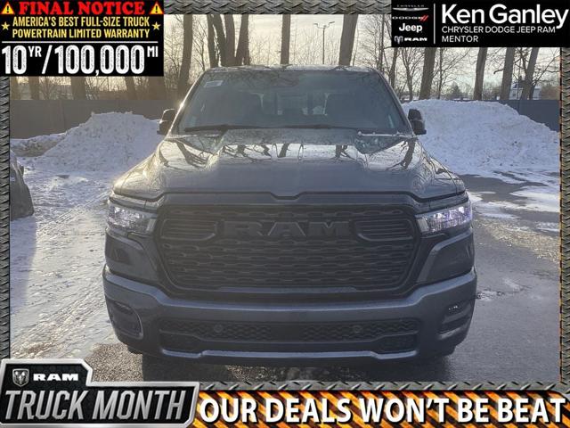 2026 RAM Ram 1500 RAM 1500 BIG HORN CREW CAB 4X4 57 BOX 2026 RAM Ram 1500 RAM 1500 BIG HORN CREW CAB 4X4 57 BOX