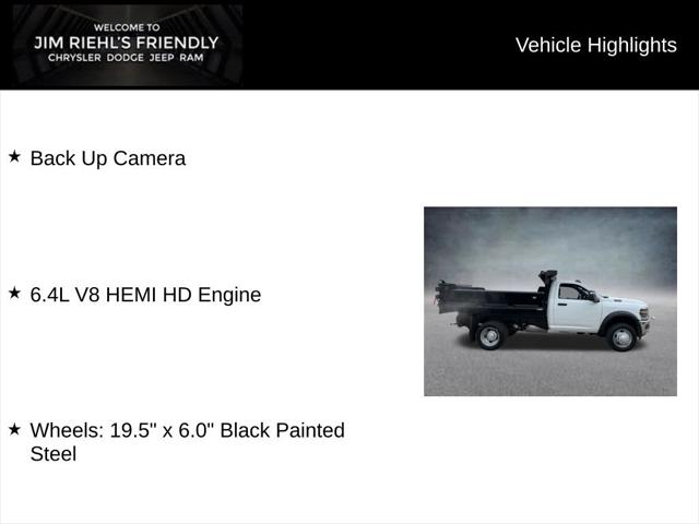 2026 RAM Ram 5500 Chassis Cab RAM 5500 TRADESMAN CHASSIS REGULAR CAB 4X4 60 CA