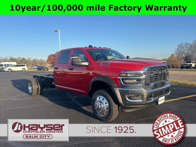 2026 RAM Ram 5500 Chassis Cab RAM 5500 TRADESMAN CHASSIS CREW CAB 4X4 84 CA