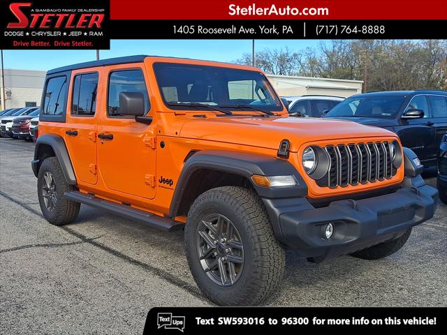 2025 Jeep Wrangler WRANGLER 4-DOOR SPORT S